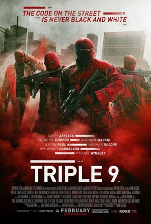 Triple 9 (2016) - poster