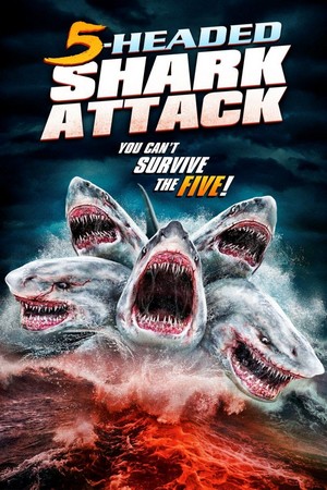5-Headed Shark Attack (2017) - poster