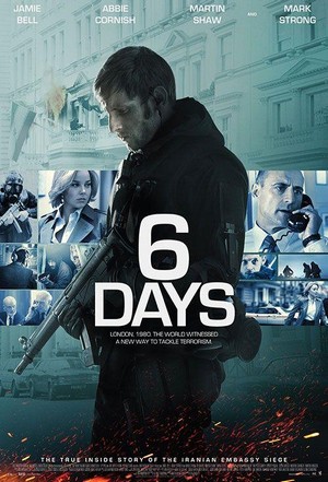 6 Days (2017) - poster