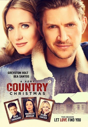 A Very Country Christmas (2017) - poster