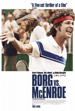 Borg/McEnroe (2017) - poster