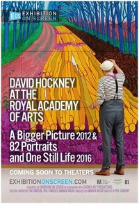 Exhibition on Screen: David Hockney at the Royal Academy of Arts (2017) - poster