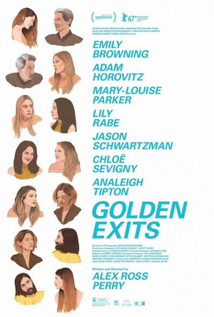Golden Exits (2017) - poster