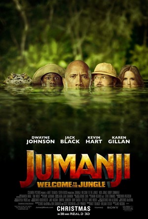 Jumanji: Welcome to the Jungle (2017) - poster