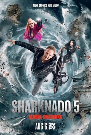 Sharknado 5: Global Swarming (2017) - poster