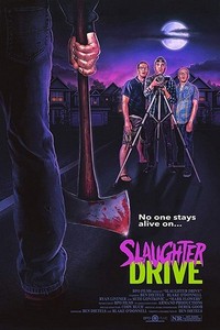 Slaughter Drive (2017) - poster