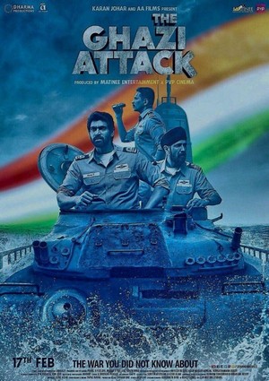 The Ghazi Attack (2017) - poster