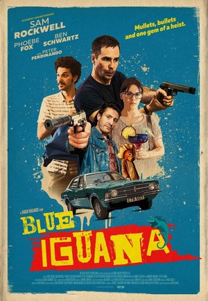 Blue Iguana (2018) - poster