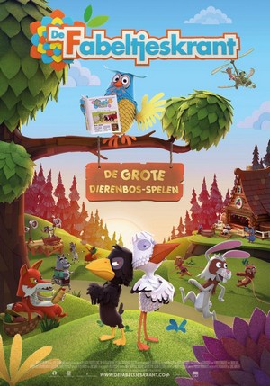 De Fabeltjeskrant: de Grote Dierenbos-spelen (2018) - poster