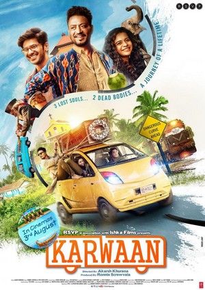 Karwaan (2018) - poster