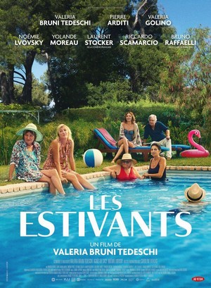 Les Estivants (2018) - poster