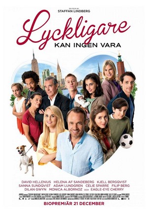Lyckligare Kan Ingen Vara (2018) - poster