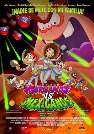 Marcianos contra Mexicanos (2018) - poster
