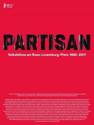 Partisan: Volksbühne am Rosa-Luxemburg-Platz 1992-2017 (2018) - poster