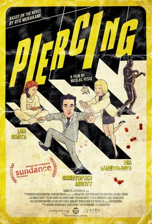 Piercing (2018) - poster