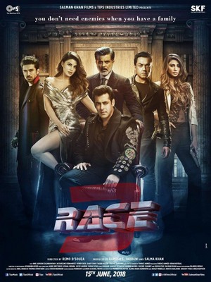 Race 3 (2018) - poster