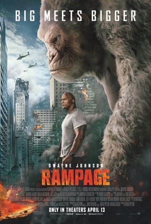 Rampage (2018) - poster