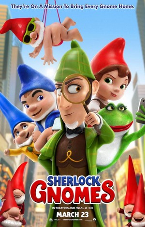 Sherlock Gnomes (2018) - poster