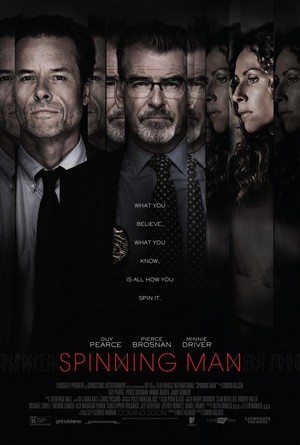 Spinning Man (2018) - poster