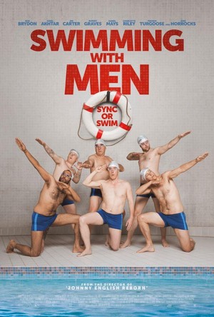 Swimming with Men (2018) - poster