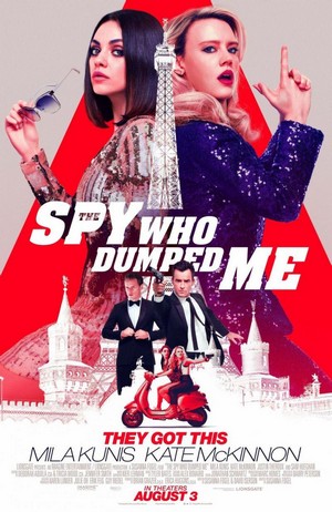 The Spy Who Dumped Me (2018) - poster