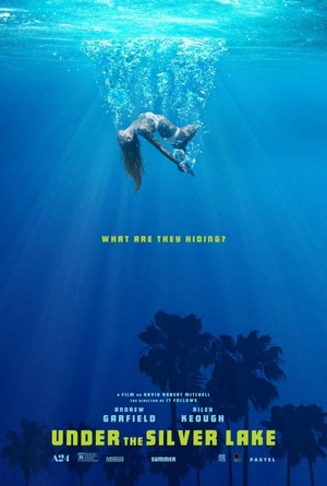 Under the Silver Lake (2018) - poster