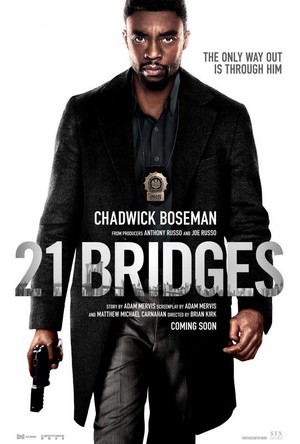 21 Bridges (2019) - poster