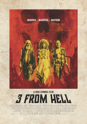 3 from Hell (2019) - poster