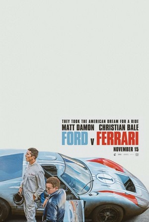 Ford v Ferrari (2019) - poster