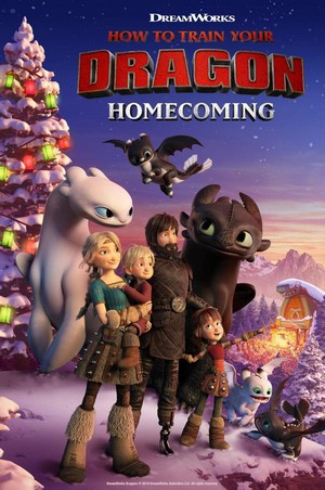 How to Train Your Dragon: Homecoming (2019) - poster