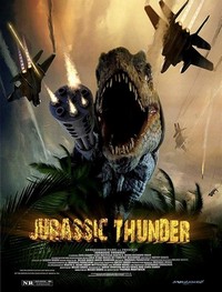 Jurassic Thunder (2019) - poster