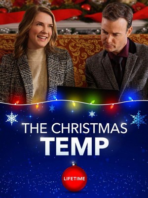 The Christmas Temp (2019) - poster