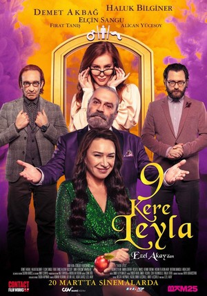 9 Kere Leyla (2020) - poster