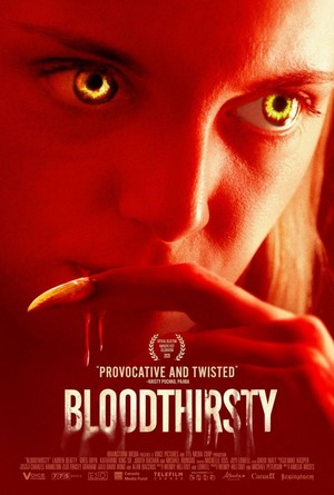Bloodthirsty (2020) - poster