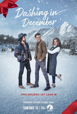 Dashing in December (2020) - poster