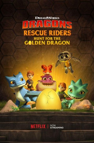 Dragons: Rescue Riders: Hunt for the Golden Dragon (2020) - poster