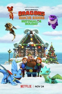 Dragons: Rescue Riders: Huttsgalor Holiday (2020) - poster