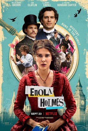 Enola Holmes (2020) - poster