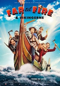 Far til Fire & Vikingerne (2020) - poster