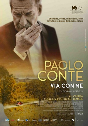 Paolo Conte, Via con Me (2020) - poster
