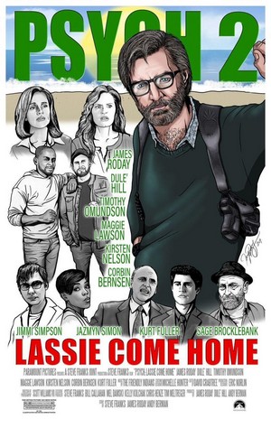 Psych 2: Lassie Come Home (2020) - poster