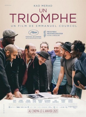 Un Triomphe (2020) - poster