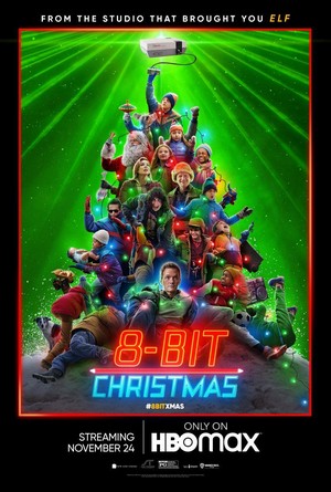 8-Bit Christmas (2021) - poster