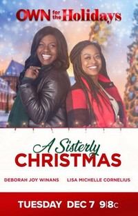 A Sisterly Christmas (2021) - poster