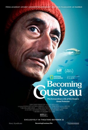 Becoming Cousteau (2021) - poster