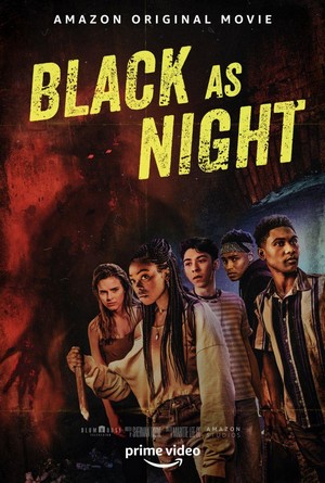 Black as Night (2021) - poster
