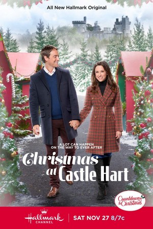 Christmas at Castle Hart (2021) - poster