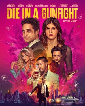 Die in a Gunfight (2021) - poster