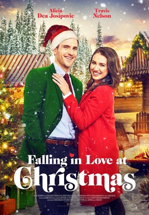 Falling in Love at Christmas (2021) - poster