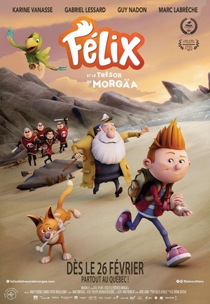 Félix et le Trésor de Morgäa (2021) - poster